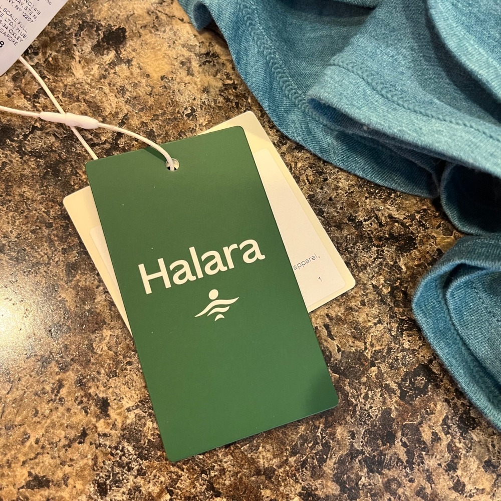 HALARA Teal Maxi Dress NWT - Picture 5 of 8